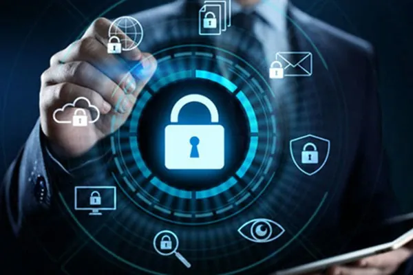 Biểu tượng bảo vệ dữ liệu và bảo mật